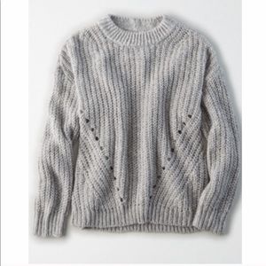 AE - Oversized Gray Sweater - Small